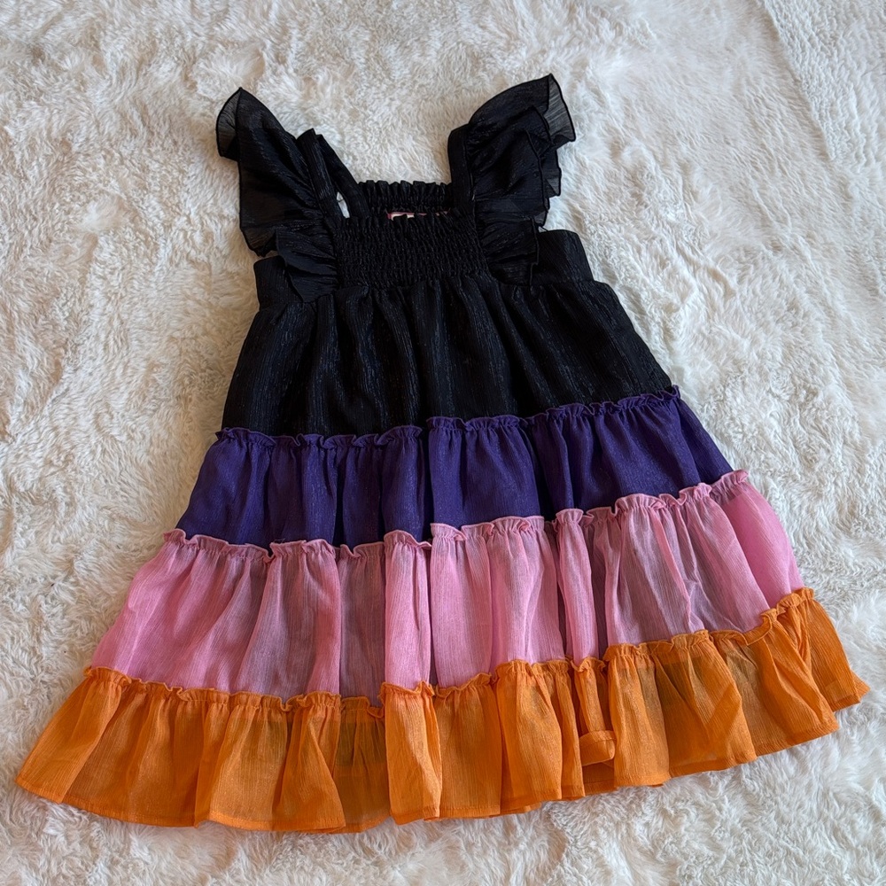 Cheeky Plum Shimmering Black Dress